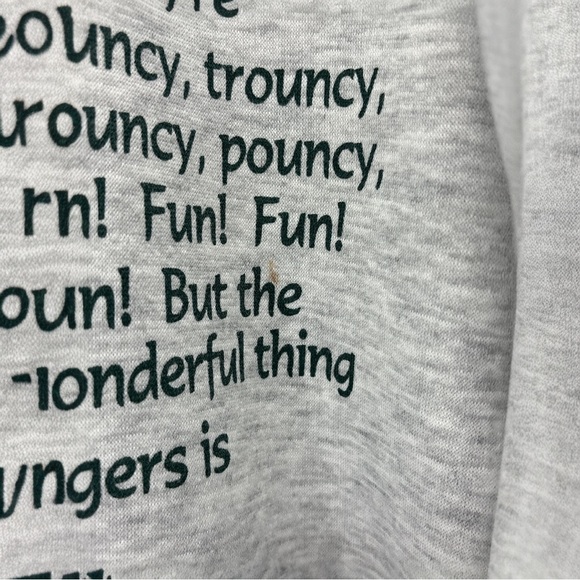 Vintage Disney Store Green Tigger Jacket XL Jersey Lined Cheer Varsity Retro 90s - Picture 6 of 8